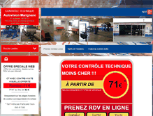 Tablet Screenshot of controle-technique-marignane.com